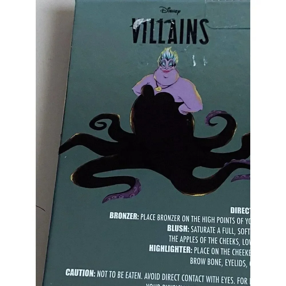 Disney Villains URSULA Complexion Palette Bronzer Highlighter Blush 6 Shades NEW